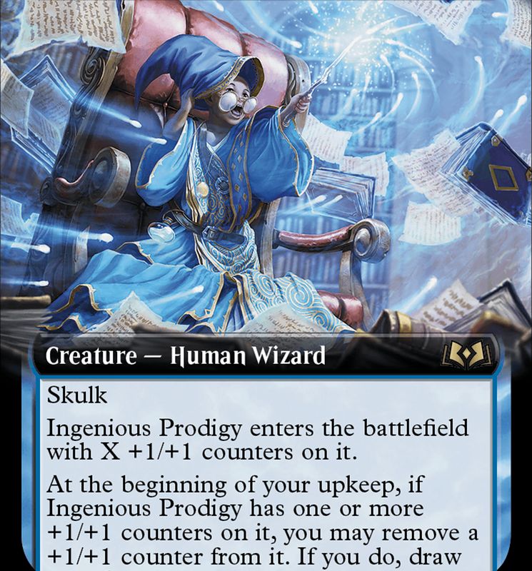 Ingenious Prodigy (Extended Art) [Wilds of Eldraine]