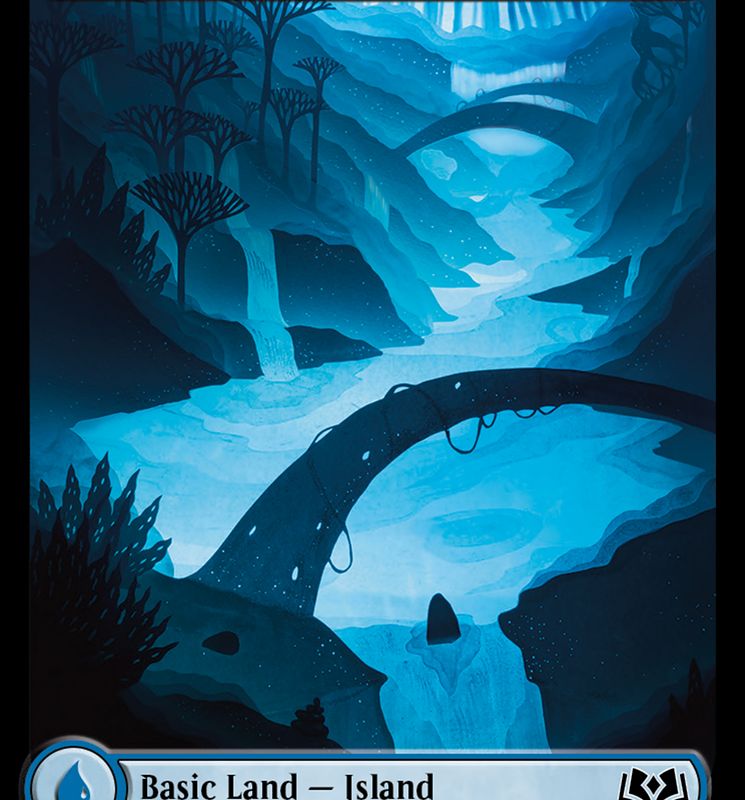 Island (263) (Full-Art) [Wilds of Eldraine]