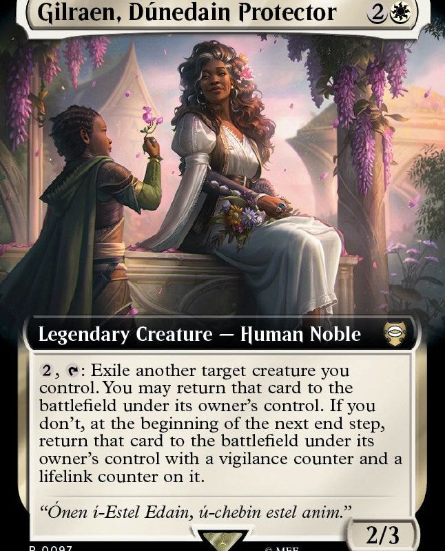Gilraen, Dunedain Protector (Extended Art) [The Lord of the Rings: Tales of Middle-Earth Commander]