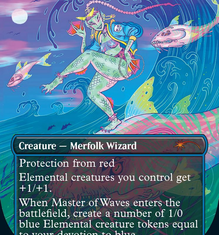 Master of Waves (Borderless) [Secret Lair Drop Series]