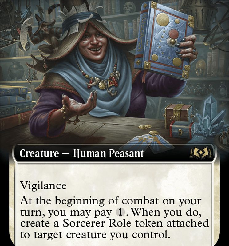 Spellbook Vendor (Extended Art) [Wilds of Eldraine]