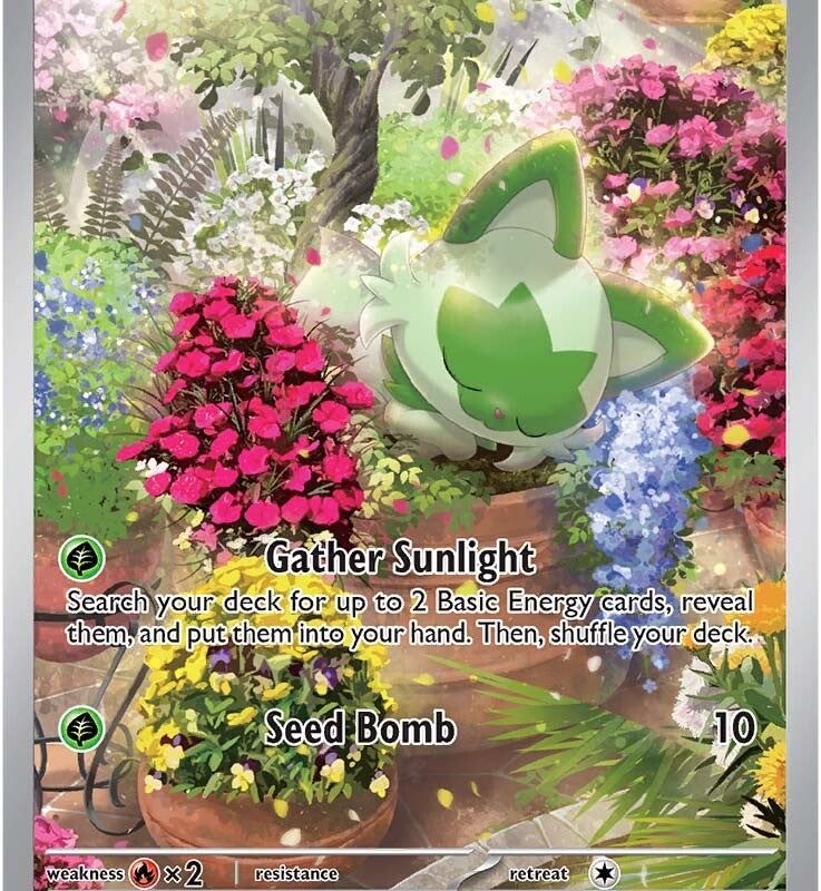 Sprigatito (196/193) [Scarlet & Violet: Paldea Evolved]