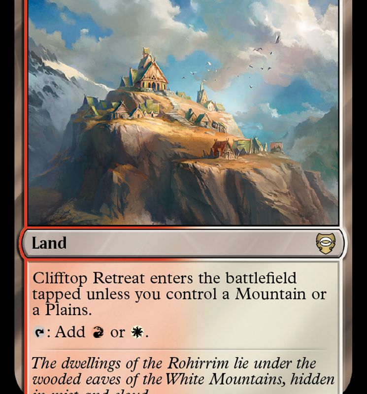 Clifftop Retreat [The Lord of the Rings: Tales of Middle-Earth Commander]