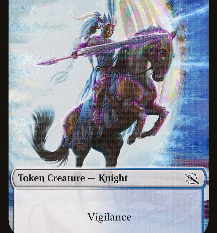 First Mate Ragavan // Knight Double-Sided Token [March of the Machine Tokens]