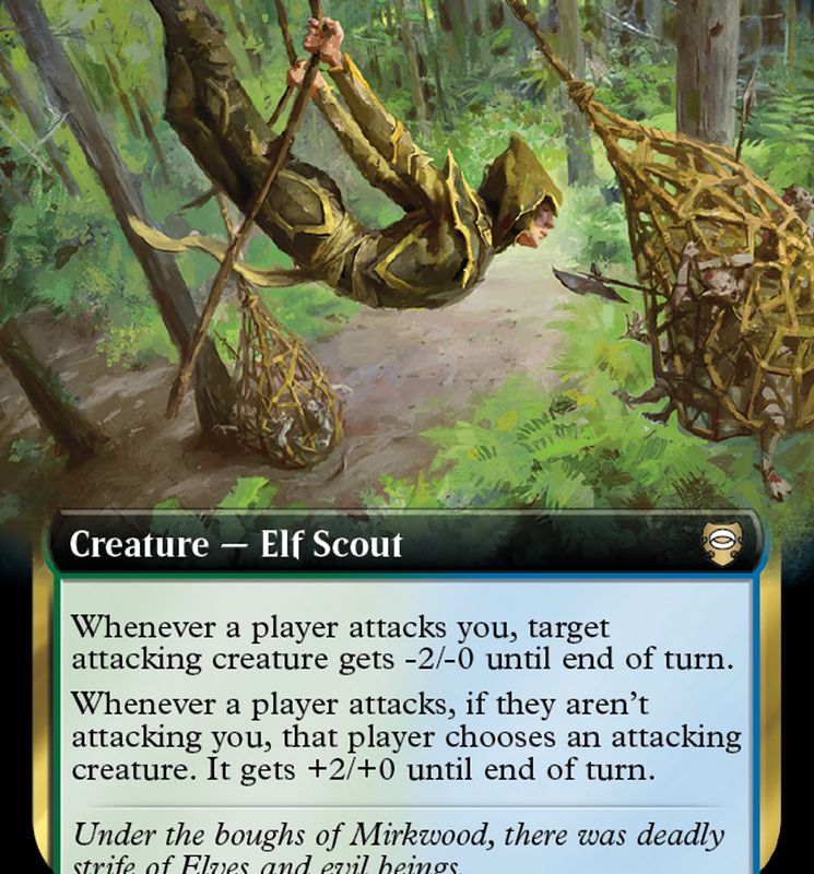 Mirkwood Trapper (Extended Art) [The Lord of the Rings: Tales of Middle-Earth Commander]