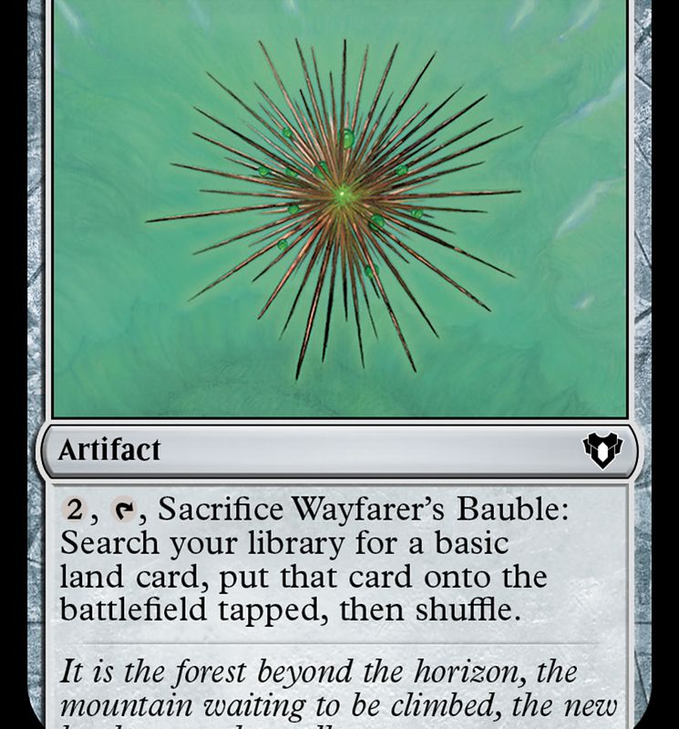 Wayfarer's Bauble [Commander Masters]