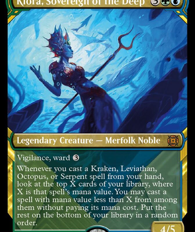 Kiora, Sovereign of the Deep (Showcase) [March of the Machine: The Aftermath]