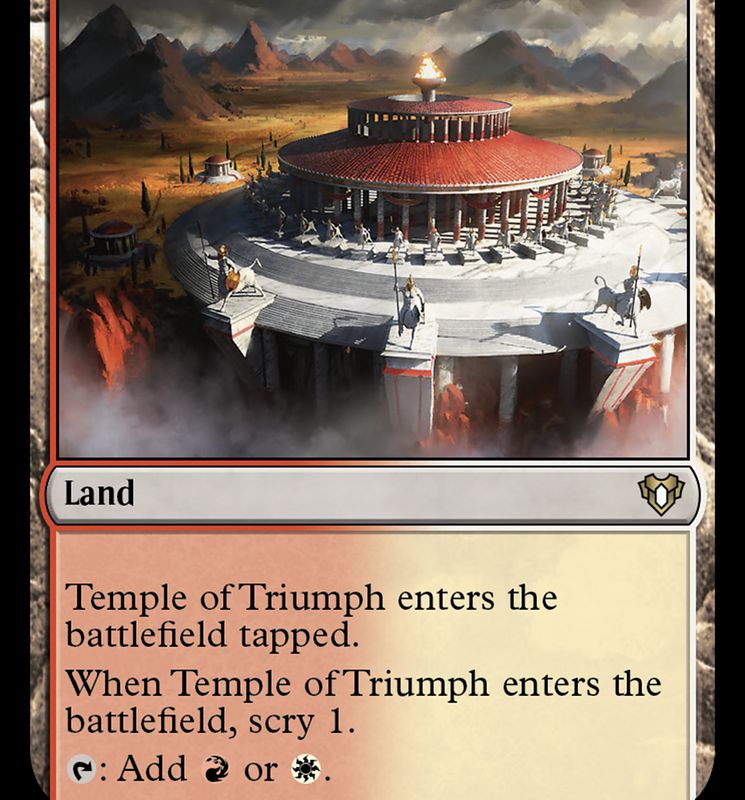 Temple of Triumph [Commander Masters]