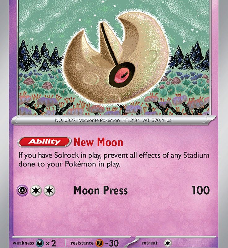 Lunatone (092/197) [Scarlet & Violet: Obsidian Flames]