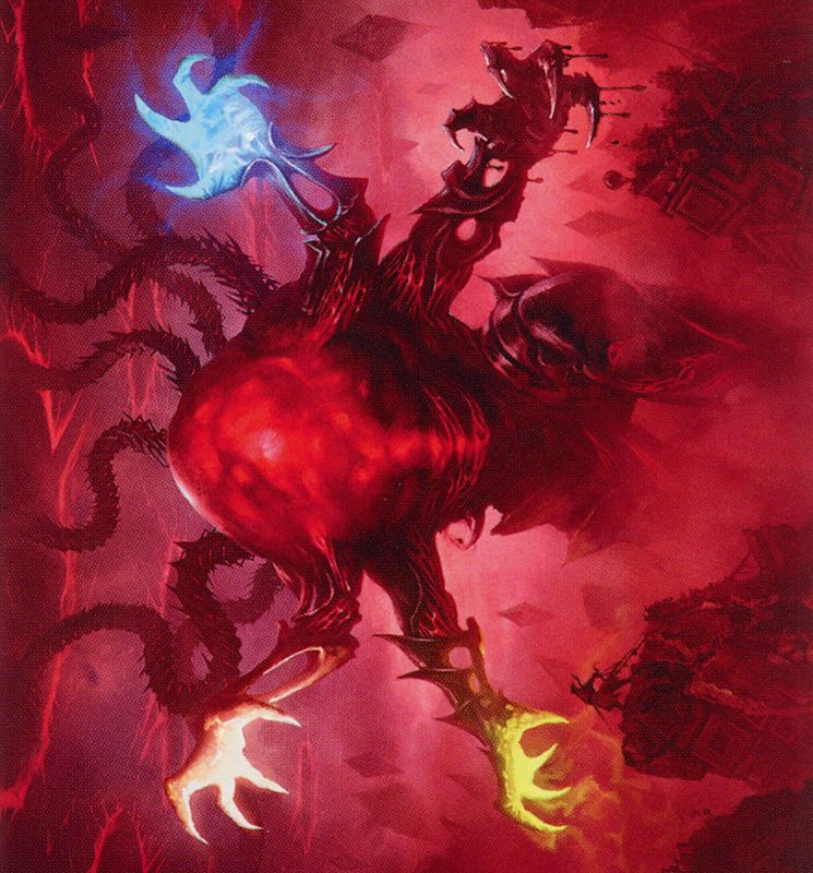 Omnath, Locus of All Art Card (51) [March of the Machine Art Series]