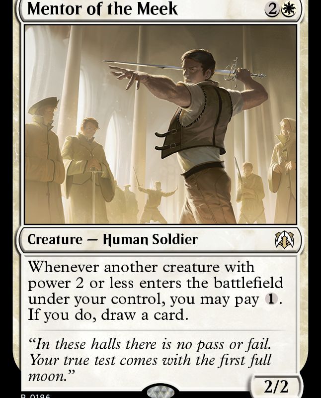 Mentor of the Meek [March of the Machine Commander]