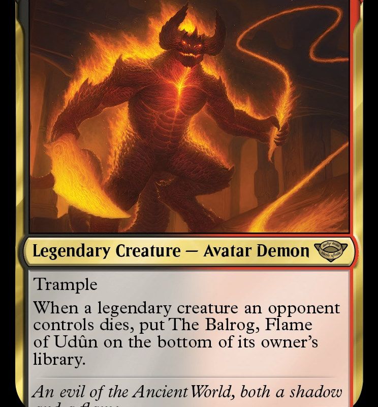 The Balrog, Flame of Udun [The Lord of the Rings: Tales of Middle-Earth]