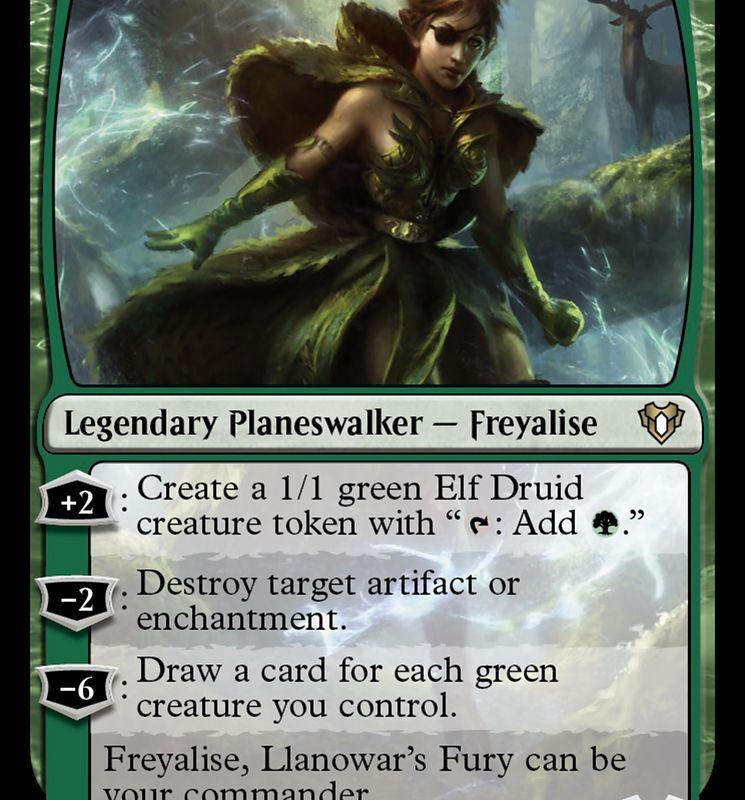 Freyalise, Llanowar's Fury [Commander Masters]