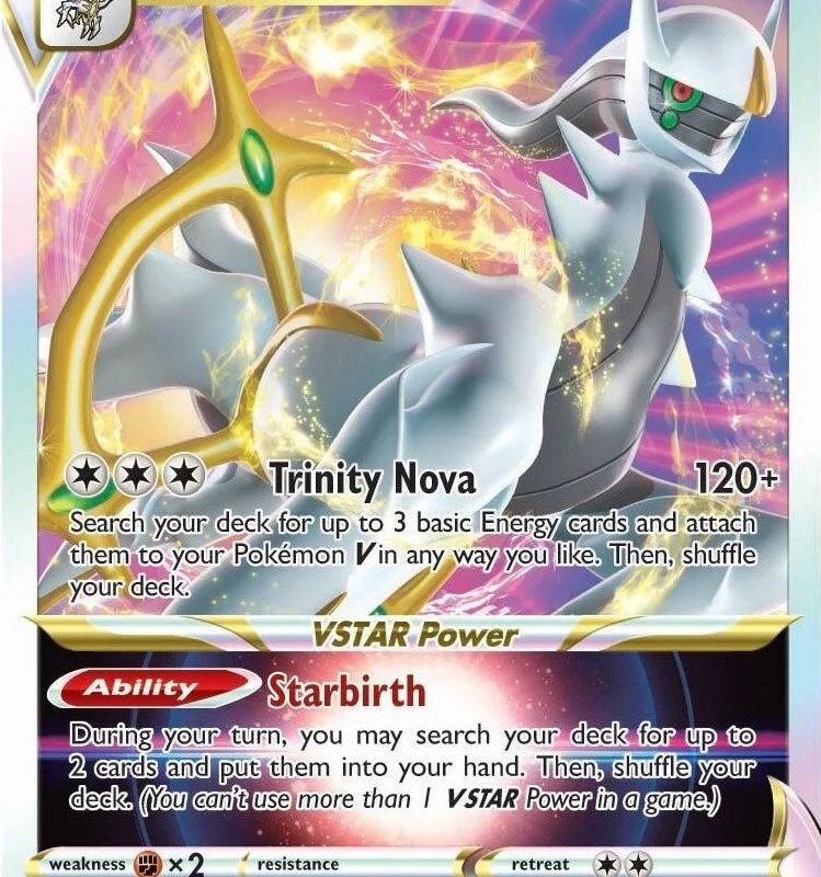 Arceus VSTAR (SWSH307) [Sword & Shield: Black Star Promos]