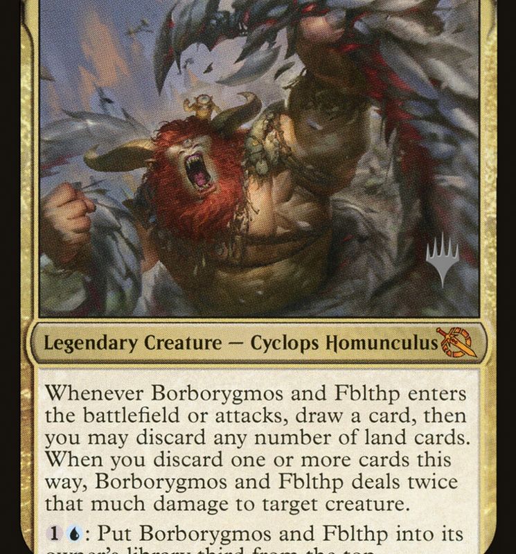 Borborygmos and Fblthp (Promo Pack) [March of the Machine Promos]