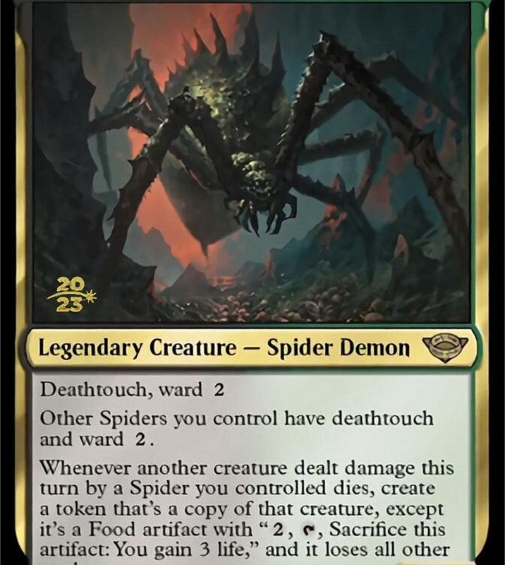Shelob, Child of Ungoliant [The Lord of the Rings: Tales of Middle-Earth Prerelease Promos]