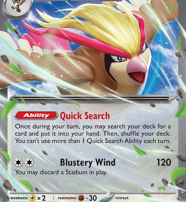 Pidgeot ex (164/197) [Scarlet & Violet: Obsidian Flames]