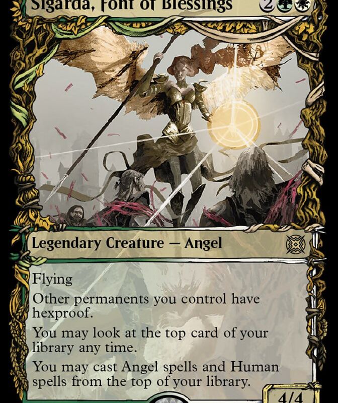 Sigarda, Font of Blessings (Showcase Halo Foil) [March of the Machine: The Aftermath]