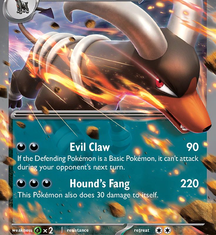 Houndoom ex (134/197) [Scarlet & Violet: Obsidian Flames]