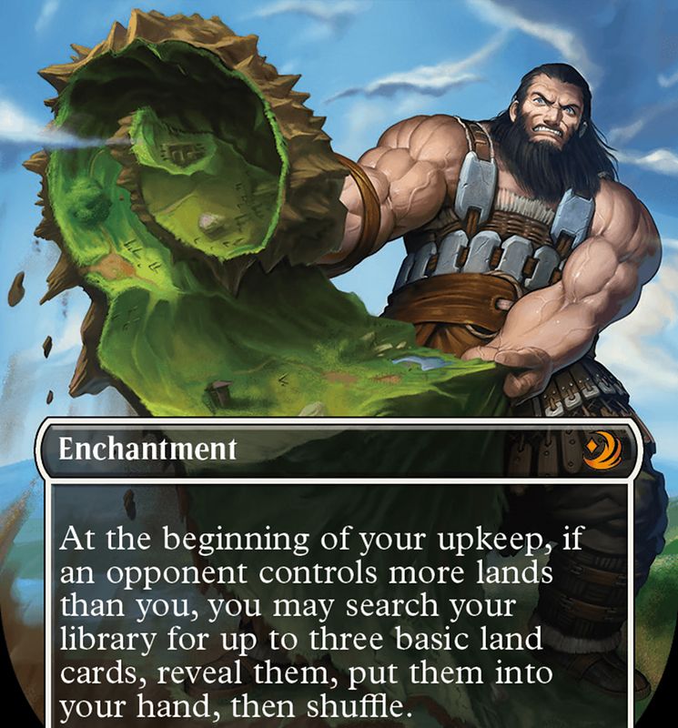 Land Tax (Anime Borderless) (Confetti Foil) [Wilds of Eldraine: Enchanting Tales]