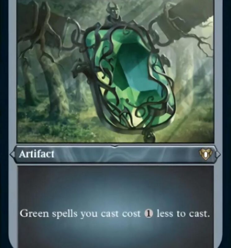 Emerald Medallion (Foil Etched) [Commander Masters]
