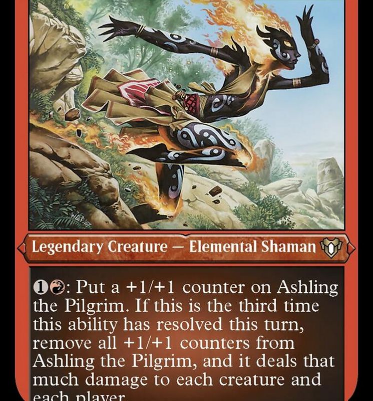 Ashling the Pilgrim (Foil Etched) [Commander Masters]