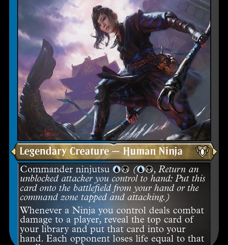Yuriko, the Tiger's Shadow (Foil Etched) [Commander Masters]