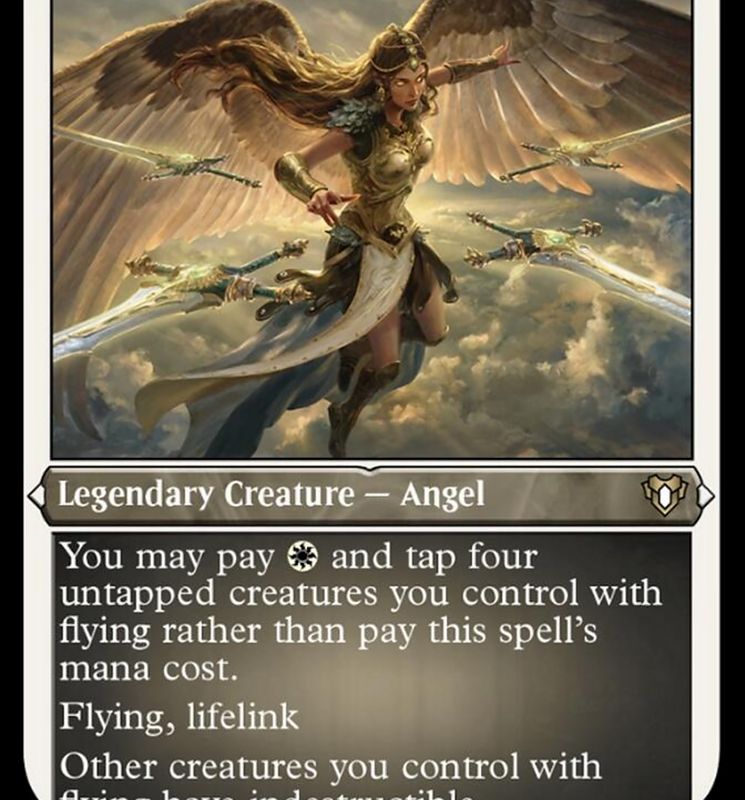 Sephara, Sky's Blade (Foil Etched) [Commander Masters]