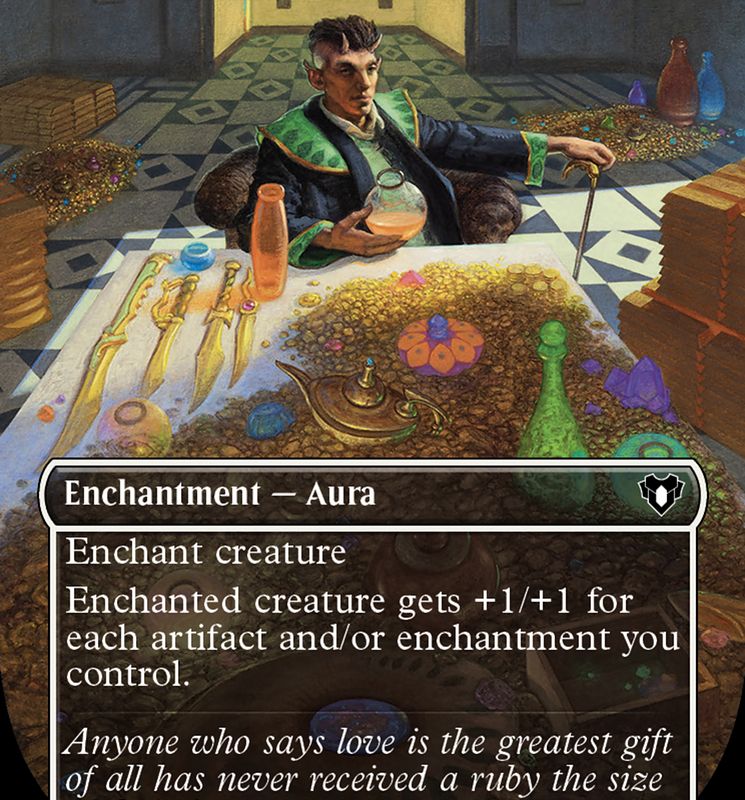 All That Glitters (Borderless Alternate Art) [Commander Masters]