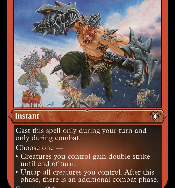 Savage Beating (Foil Etched) [Commander Masters]