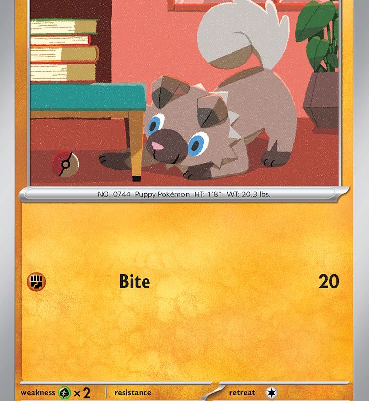 Rockruff (116/197) [Scarlet & Violet: Obsidian Flames]
