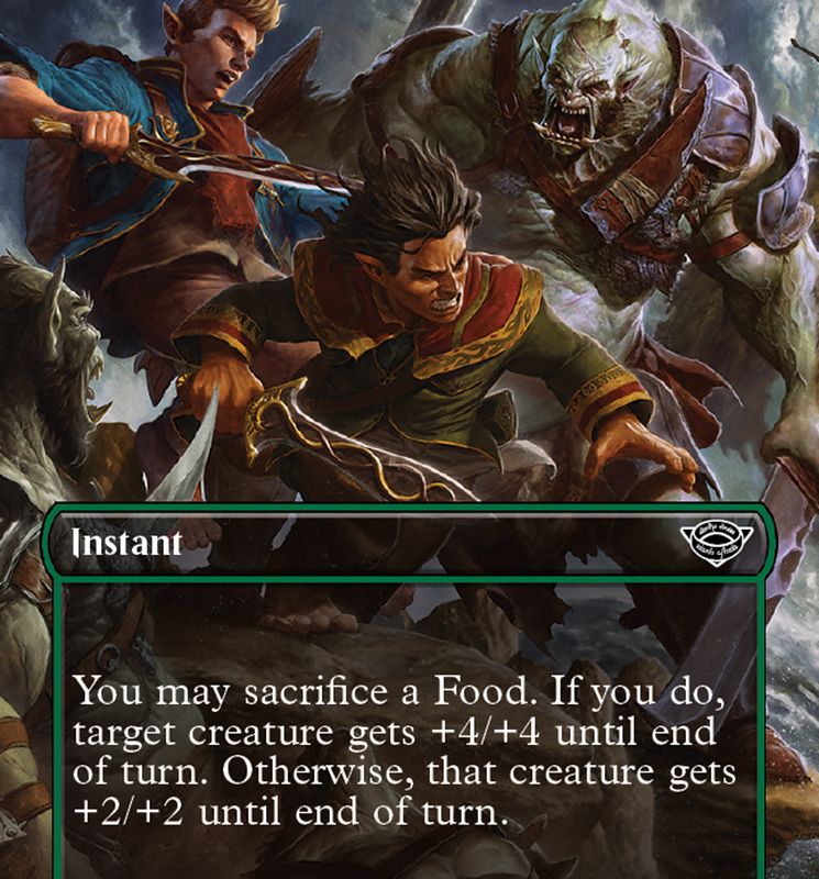 Pippin's Bravery (Borderless Alternate Art) [The Lord of the Rings: Tales of Middle-Earth]