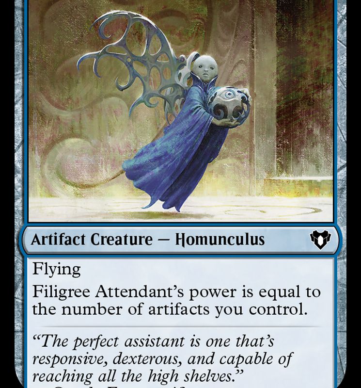 Filigree Attendant [Commander Masters]