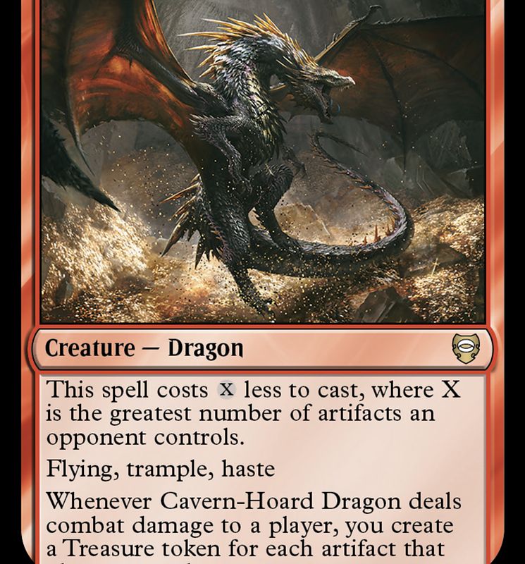 Cavern-Hoard Dragon [The Lord of the Rings: Tales of Middle-Earth Commander]