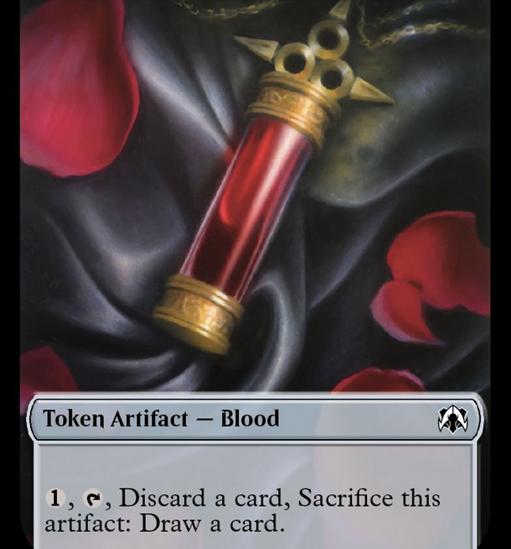 Blood // Shapeshifter Double-Sided Token [March of the Machine Commander Tokens]