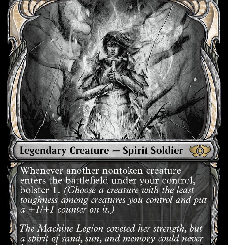 Anafenza, Kin-Tree Spirit (Halo Foil) [Multiverse Legends]