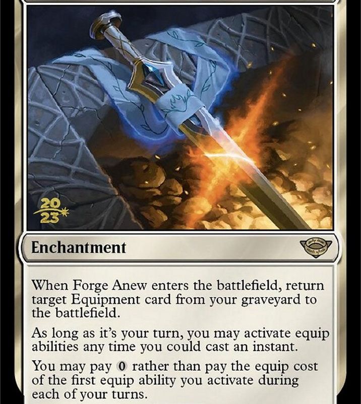 Forge Anew [The Lord of the Rings: Tales of Middle-Earth Prerelease Promos]