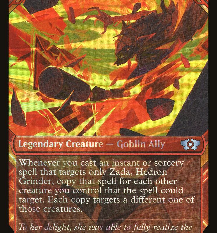 Zada, Hedron Grinder (Halo Foil) [Multiverse Legends]