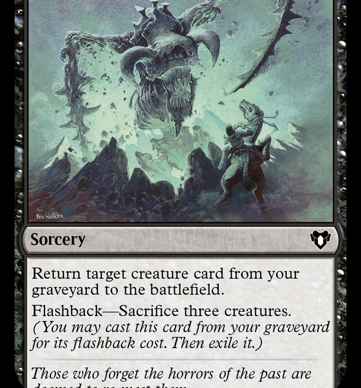 Dread Return [Commander Masters]