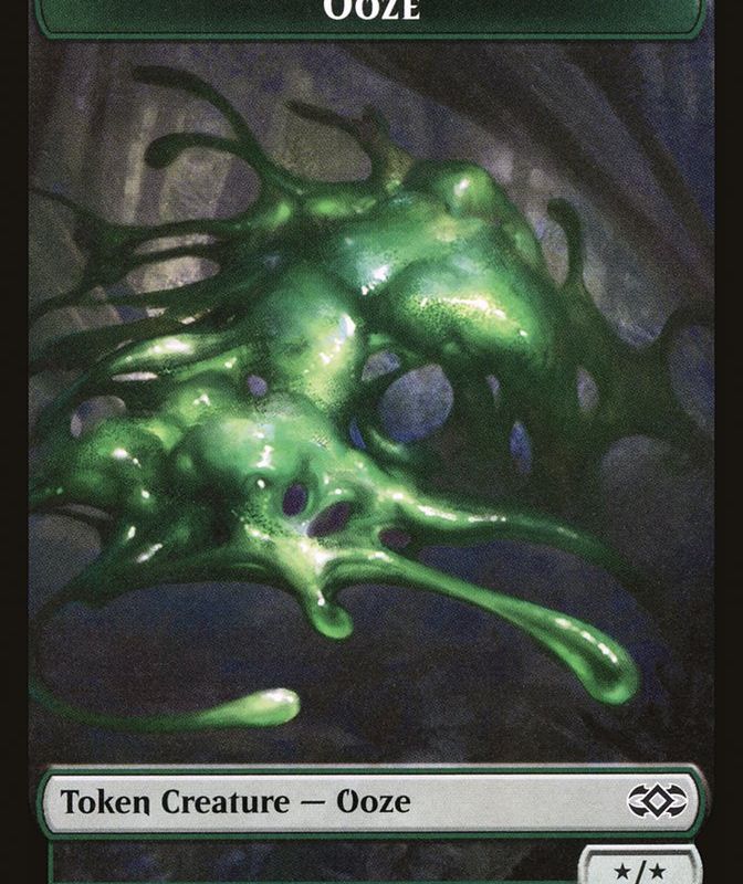 Copy // Ooze Double-Sided Token [Double Masters Tokens]