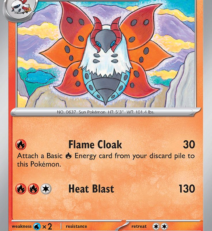 Volcarona (041/197) [Scarlet & Violet: Obsidian Flames]