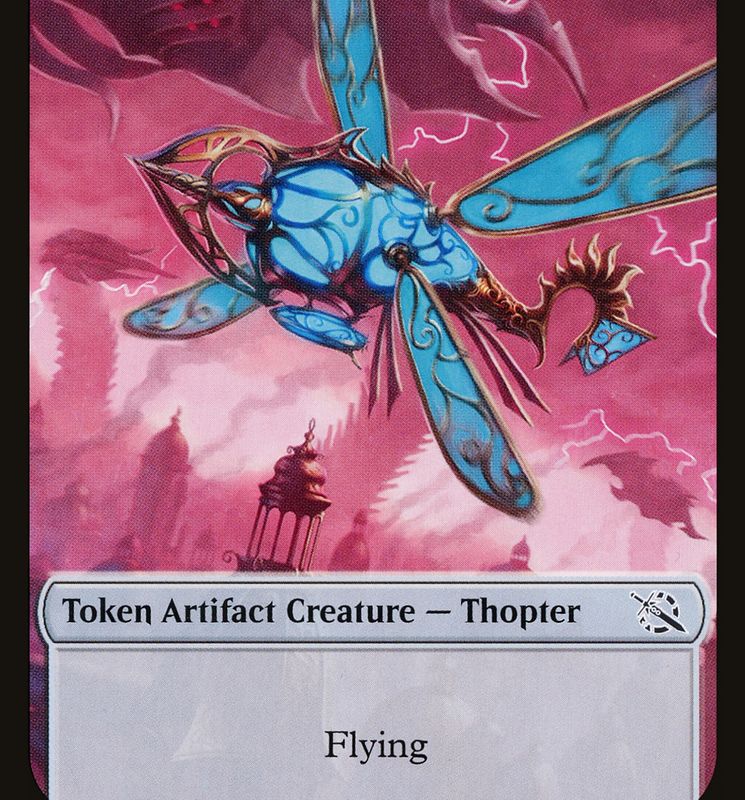 Thopter // Spirit (14) Double-Sided Token [March of the Machine Tokens]