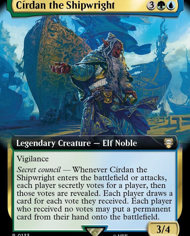 Cirdan the Shipwright (Extended Art) [The Lord of the Rings: Tales of Middle-Earth Commander]