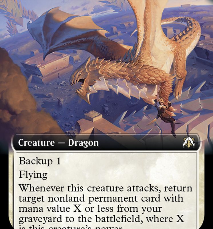 Guardian Scalelord (Extended Art) [March of the Machine Commander]