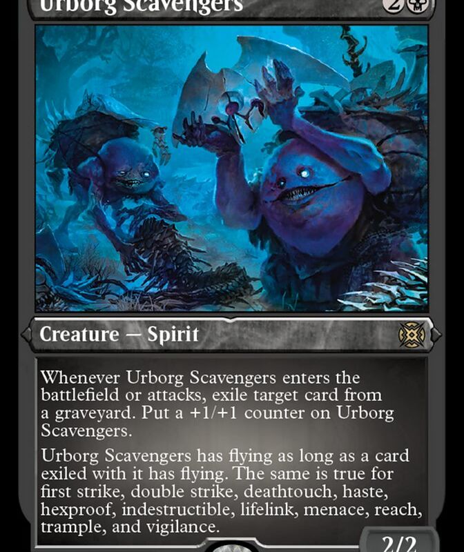 Urborg Scavengers (Foil Etched) [March of the Machine: The Aftermath]
