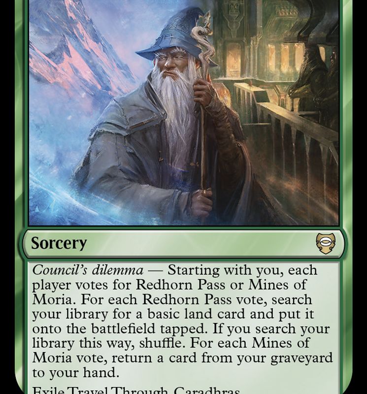 Travel Through Caradhras [The Lord of the Rings: Tales of Middle-Earth Commander]