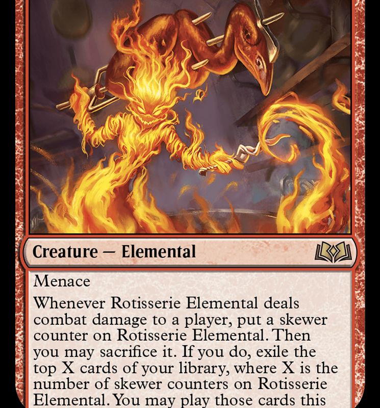 Rotisserie Elemental [Wilds of Eldraine]