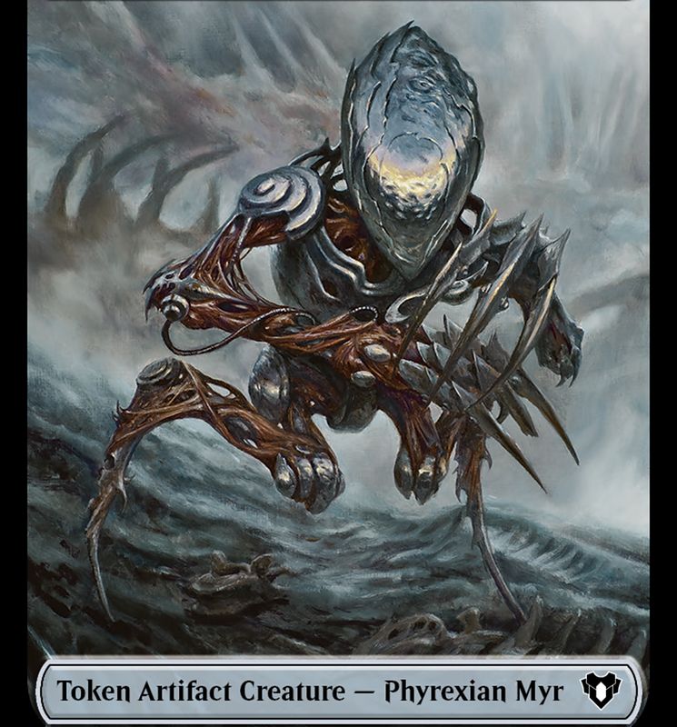 Phyrexian Myr Token [Commander Masters Tokens]