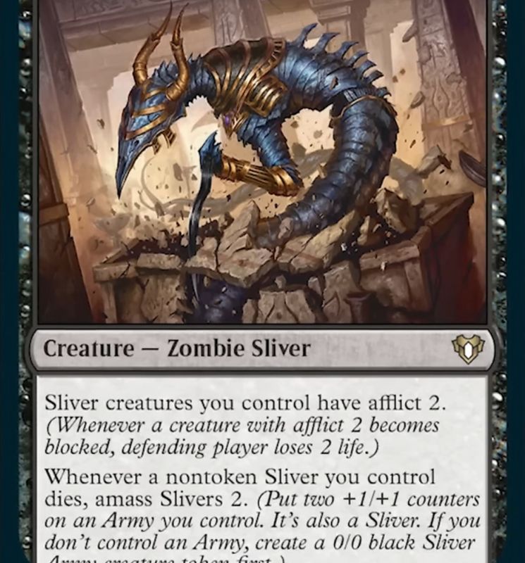 Lazotep Sliver [Commander Masters]