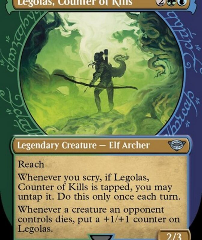 Legolas, Counter of Kills (Showcase Ring Frame) [The Lord of the Rings: Tales of Middle-Earth]